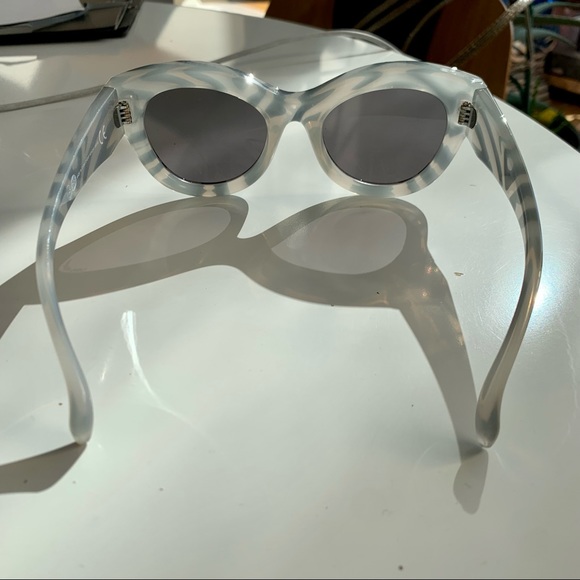 CHEAP MONDAY Vicious Zebra Cats Eye Sunglasses- so cool! - Picture 6 of 9